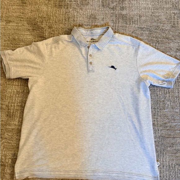 Tommy Bahama Other - Tommy Bahama Men’s Polo. large. Oat/light grey color. Excellent condition.